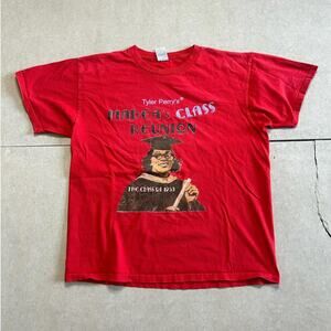 2003 Vintage Madea Class Reunion Tyler Perry Red T Shirt Size XL